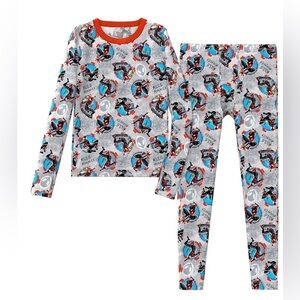 Climateright By Cuddl Duds Miles Morales Boys Thermal Set